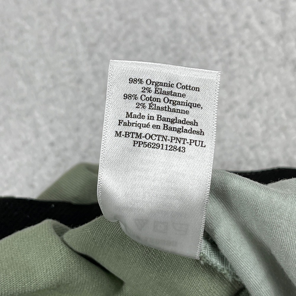 Everlane Pull On Pants Mens Large Olive Green Organic Easy Pant Stretch Tapered - Picture 8 of 9